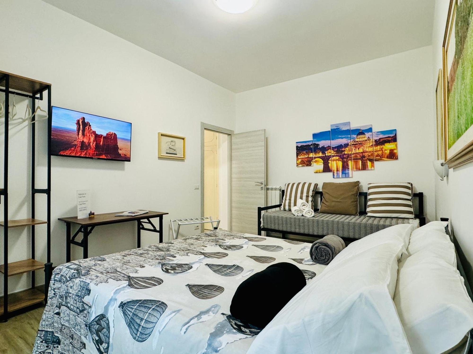 Apartament Casa Flora Rzym Zewnętrze zdjęcie